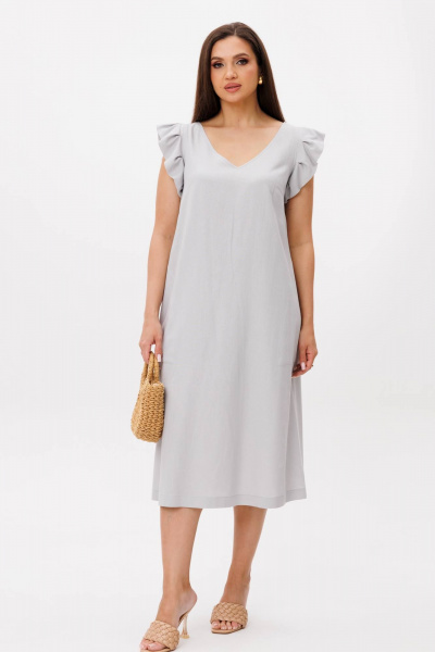 Платье Fantazia Mod 5184 серый - фото 7