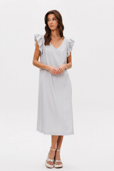 Платье Fantazia Mod 5184 серый - фото 6