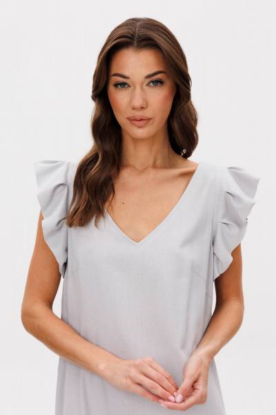 Платье Fantazia Mod 5184 серый - фото 2