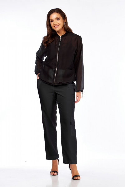 Блуза, брюки Vilena 1078 черный - фото 1