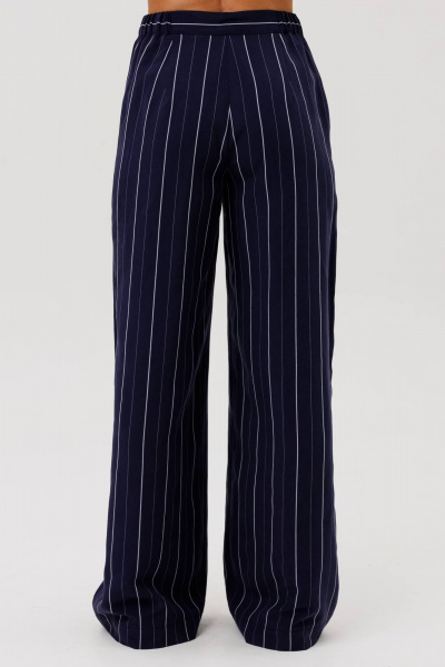 Брюки Gizart 35204 синий_полоска - фото 5