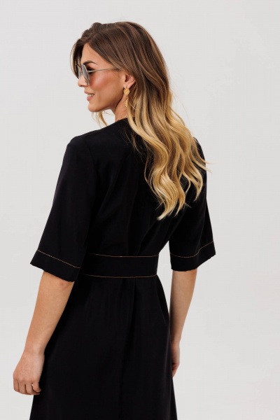 Платье Gizart 5392 черный - фото 6