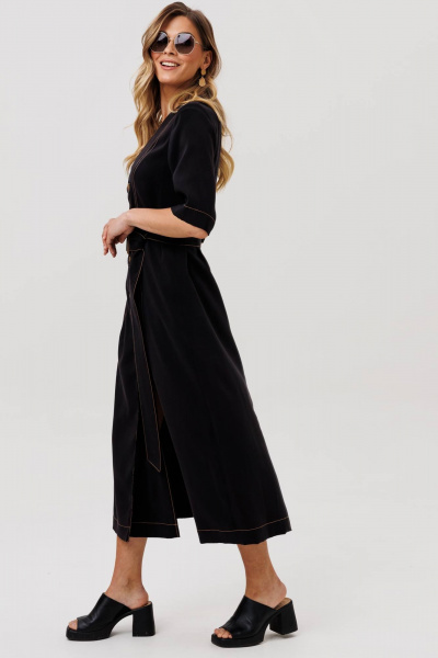 Платье Gizart 5392 черный - фото 4