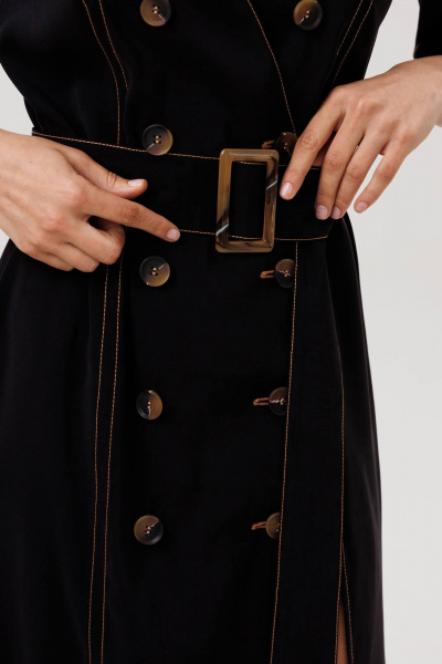 Платье Gizart 5392 черный - фото 3