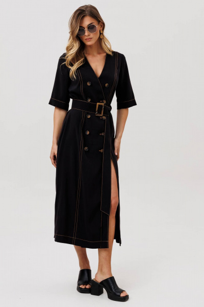 Платье Gizart 5392 черный - фото 1