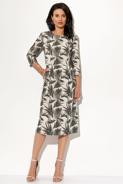 Платье AYZE 1645 молочно-зеленый - фото 1