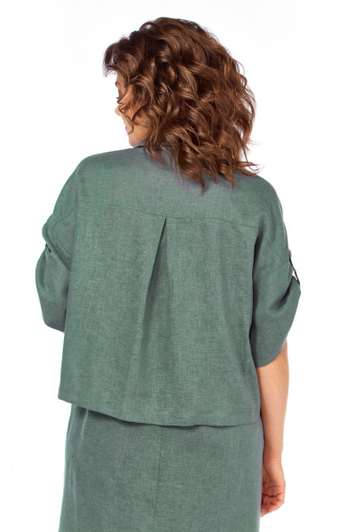 Блуза, сарафан Диомант 2060 зелень - фото 6