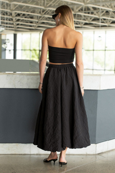 Юбка SILVERSPICE S-4510 черный - фото 2