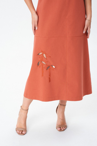 Платье TVIN 7848 карамель - фото 9