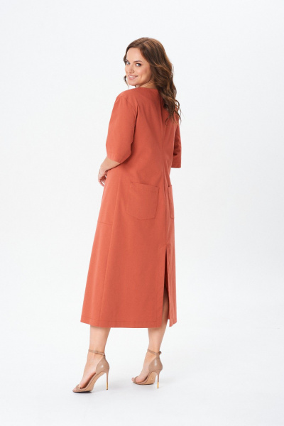 Платье TVIN 7848 карамель - фото 6