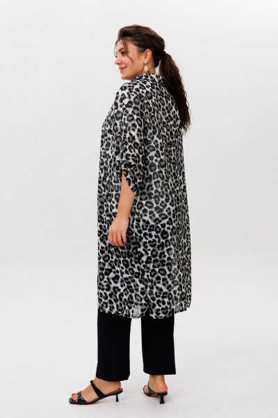 Кардиган Anelli 1529 теневой_зверь - фото 3