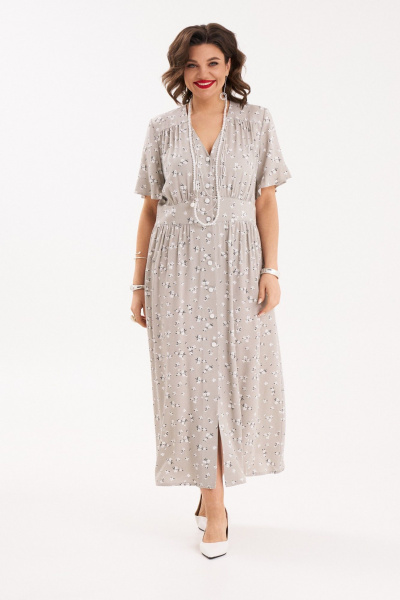 Платье Almirastyle 430 серый - фото 1