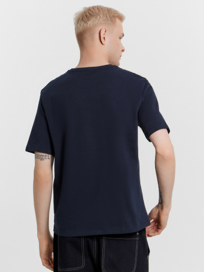 Футболка Mark Formelle 111931/24-4424П-0 неви_печать_2_сл_на_пол - фото 35