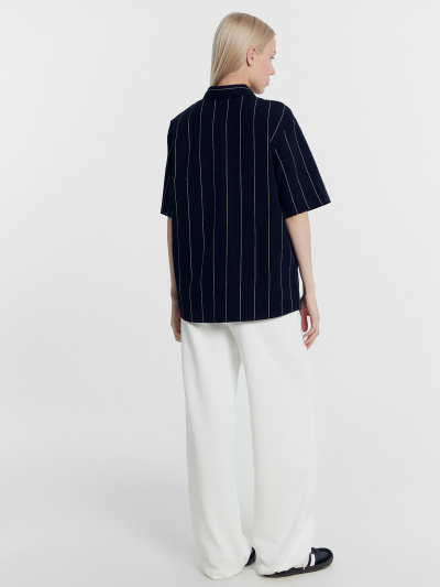 Рубашка Mark Formelle 112682/1/22/25987П-9 белая_полоска_на_т.синем - фото 35