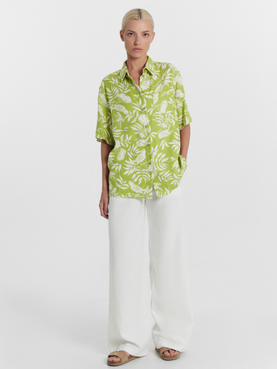 Рубашка Mark Formelle 112855/1/24-28373П-9 птицы_на_цитроне - фото 11