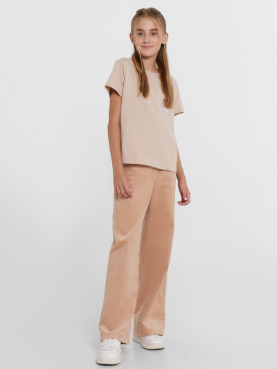 Футболка Mark Formelle 117835/24-27920П-0 холодный_бежевый_печать_3_сл_на_пол_3_сл_на_спинке - фото 80