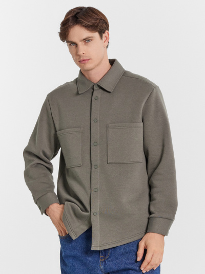 Толстовка Mark Formelle 121189/1/24-3861Ц-7П хаки - фото 20