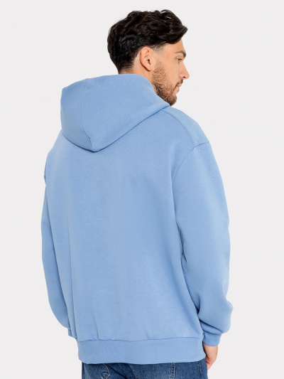 Худи Mark Formelle 121794/22/3180П-7П голубой_печать_2_сл_на_пол - фото 12