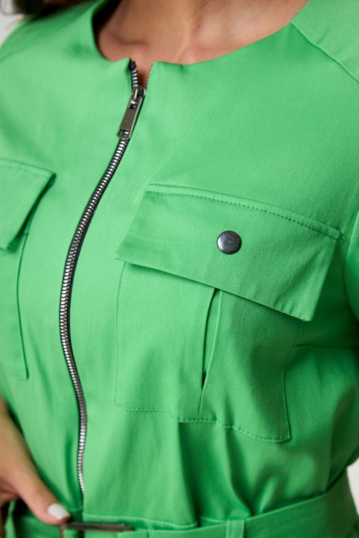 Платье Anelli 1587 сочная_зелень - фото 3