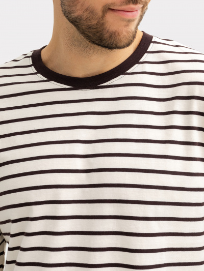 Лонгслив Mark Formelle 121811/1/24-3682П-0 молочно_шоколадная_полоска - фото 23