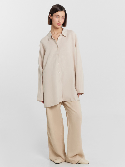 Рубашка Mark Formelle 122854/1/24-26537Ц-9 св.бежевый - фото 8