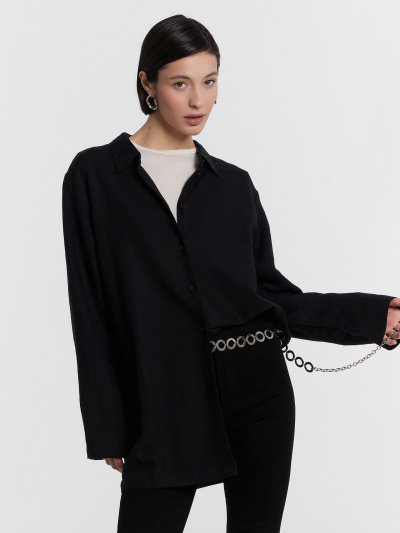 Рубашка Mark Formelle 122854/1/24-26537Ц-9 черный - фото 6