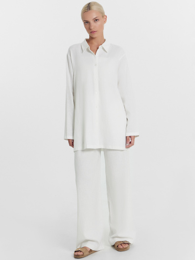 Рубашка Mark Formelle 122854/1/24-27460Ц-9 белый - фото 8