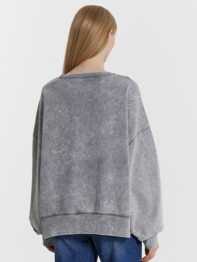 Свитшот Mark Formelle 122949/1/24-ОБР32126Ц-7-2 темное_небо_567_D_вышивка - фото 9