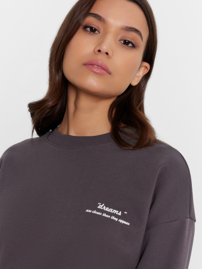 Свитшот Mark Formelle 122973/24-30356П-7 сухой_асфальт_печать_1_сл_на_пол - фото 82