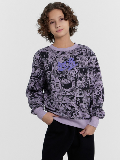 Свитшот Mark Formelle 123431/1/24-30597ПП-7П аниме_на_лаванде_1_сл_на_пол - фото 20