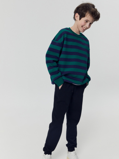 Свитшот Mark Formelle 123437/1/24-28834П-7П сине_зеленая_полоска - фото 30