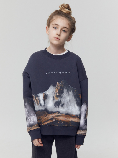 Свитшот Mark Formelle 127897/1/24-27380П-7П графит_печать_4_сл_пластизоль_на_пол_4сл_на_ЛВ_П - фото 29