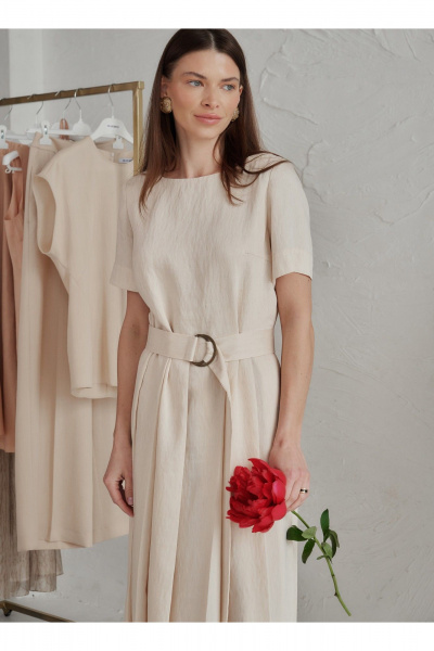 Платье HELEN BIRCH Pl015 кремовый - фото 9