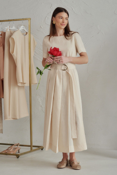 Платье HELEN BIRCH Pl015 кремовый - фото 7