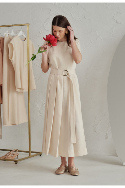 Платье HELEN BIRCH Pl015 кремовый - фото 6