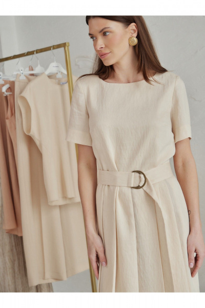 Платье HELEN BIRCH Pl015 кремовый - фото 5