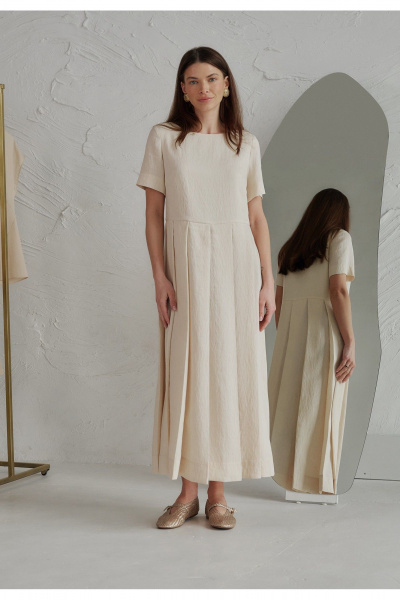 Платье HELEN BIRCH Pl015 кремовый - фото 1