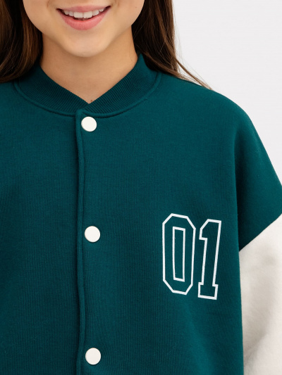 Жакет Mark Formelle 167739/22/23496П-7П хвоя_печать_1_сл_на_пол_1сл_на_спинке - фото 28