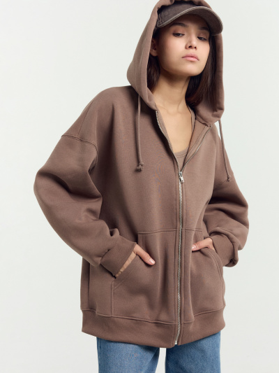 Толстовка Mark Formelle 172099/1/22/25277Ц-7П тауп - фото 29