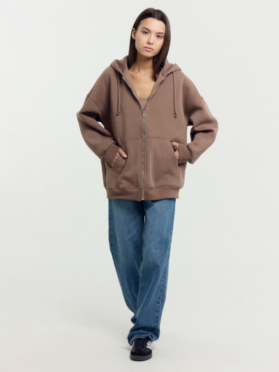 Толстовка Mark Formelle 172099/1/22/25277Ц-7П тауп - фото 27