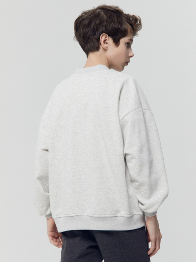 Толстовка Mark Formelle 363333/1/Ф24-26120П-7 серый_меланж_4306_А_печать_2_сл_на_пол - фото 27