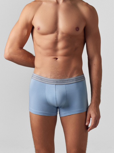 Трусы Mark Formelle 411124-2/24-3949П-5 узор_на_т.бирюзовом_пыльный_голубой - фото 140