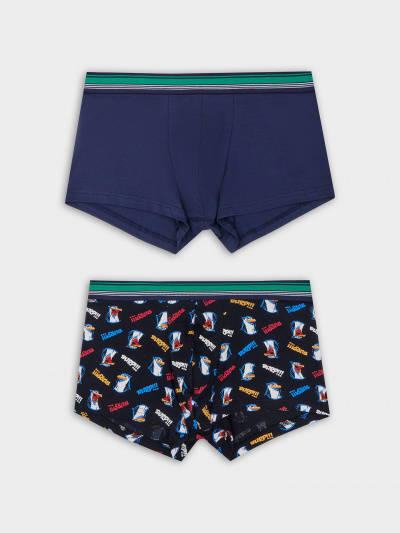 Трусы Mark Formelle 411124-2/25-4874П-5 прикольные_пингвины_глубокий_синий - фото 177