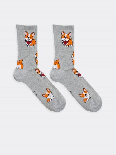 Носки Mark Formelle 559U-1906/21559U-3 серый_меланж_рис.1906 - фото 13