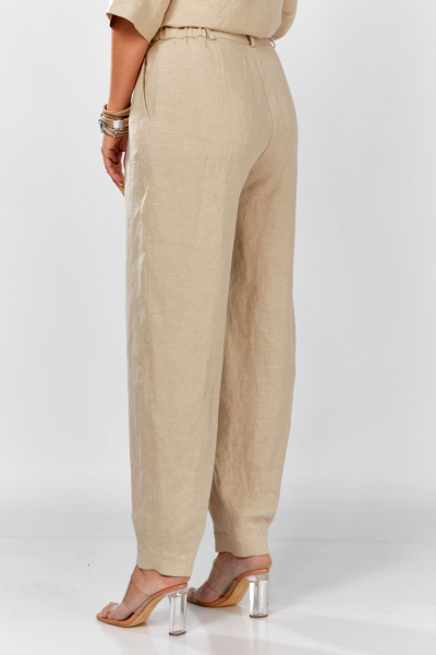 Брюки MALI 325-062 бежевый - фото 2