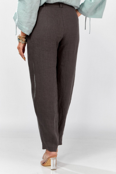 Брюки MALI 325-062 серый - фото 8