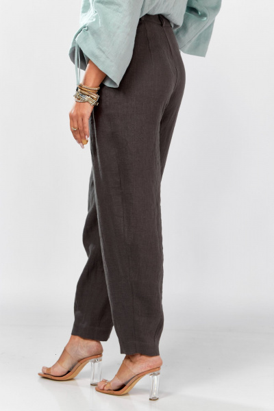 Брюки MALI 325-062 серый - фото 7