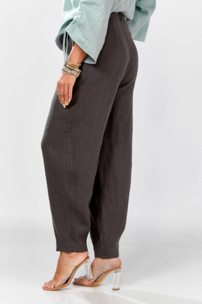 Брюки MALI 325-062 серый - фото 6