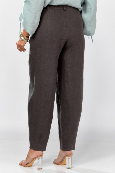 Брюки MALI 325-062 серый - фото 4