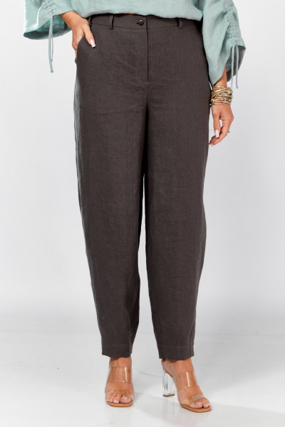 Брюки MALI 325-062 серый - фото 3